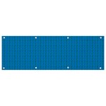 Blue Lego Texture Macro, Blue Dots Background, Lego Banner and Sign 9  x 3 