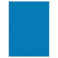 Blue Lego Texture Macro, Blue Dots Background, Lego Playing Cards Single Design (Rectangle) with Custom Box from ArtsNow.com Card