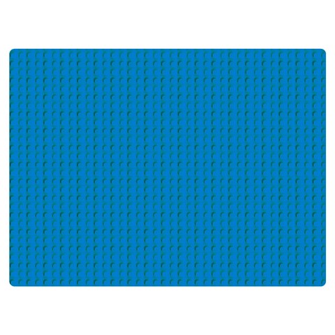 Blue Lego Texture Macro, Blue Dots Background, Lego Premium Plush Fleece Blanket (Extra Small) from ArtsNow.com 40 x30  Blanket Front