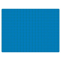 Blue Lego Texture Macro, Blue Dots Background, Lego Two Sides Premium Plush Fleece Blanket (Baby Size) from ArtsNow.com 40 x30  Blanket Front