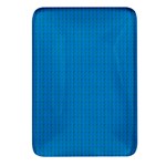 Blue Lego Texture Macro, Blue Dots Background, Lego Rectangular Glass Fridge Magnet (4 pack)