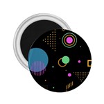 Colartive, Aesthetic, Amoled, Black, Colorful, Desenho 2.25  Magnets