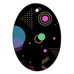 Colartive, Aesthetic, Amoled, Black, Colorful, Desenho Ornament (Oval)