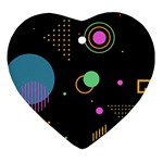 Colartive, Aesthetic, Amoled, Black, Colorful, Desenho Ornament (Heart)