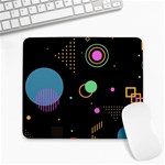 Colartive, Aesthetic, Amoled, Black, Colorful, Desenho Large Mousepad