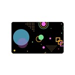 Colartive, Aesthetic, Amoled, Black, Colorful, Desenho Magnet (Name Card)