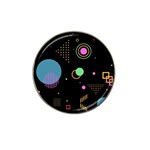 Colartive, Aesthetic, Amoled, Black, Colorful, Desenho Hat Clip Ball Marker