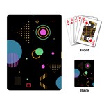 Colartive, Aesthetic, Amoled, Black, Colorful, Desenho Playing Cards Single Design (Rectangle)