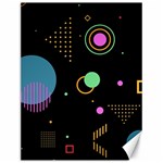 Colartive, Aesthetic, Amoled, Black, Colorful, Desenho Canvas 12  x 16 