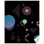 Colartive, Aesthetic, Amoled, Black, Colorful, Desenho Canvas 16  x 20 