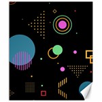 Colartive, Aesthetic, Amoled, Black, Colorful, Desenho Canvas 20  x 24 