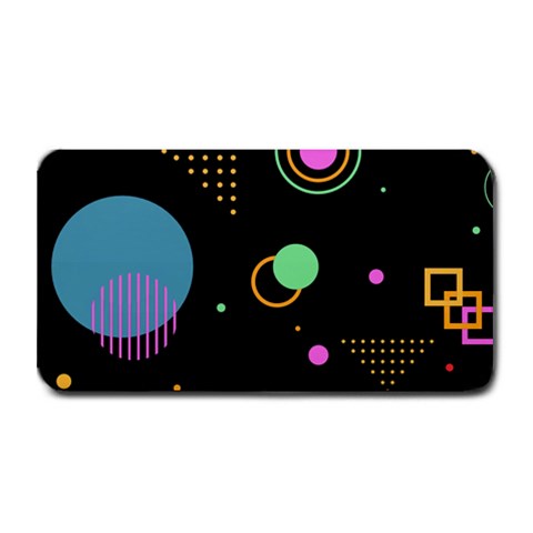 Colartive, Aesthetic, Amoled, Black, Colorful, Desenho Medium Bar Mat from ArtsNow.com 16 x8.5  Bar Mat