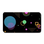 Colartive, Aesthetic, Amoled, Black, Colorful, Desenho Medium Bar Mat