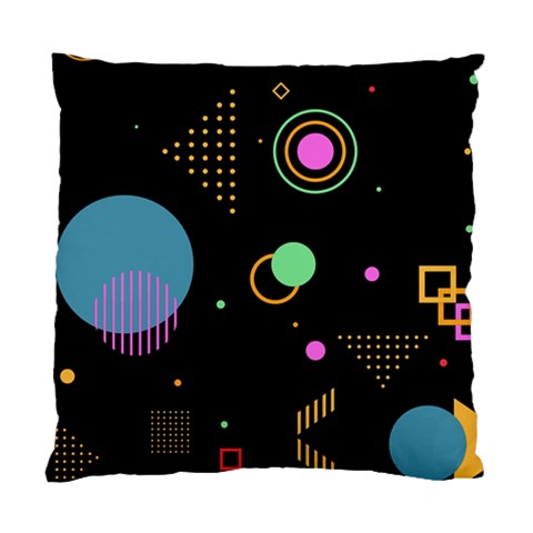 Colartive, Aesthetic, Amoled, Black, Colorful, Desenho Standard Cushion Case (One Side) from ArtsNow.com Front