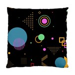 Colartive, Aesthetic, Amoled, Black, Colorful, Desenho Standard Cushion Case (One Side)