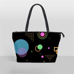 Colartive, Aesthetic, Amoled, Black, Colorful, Desenho Classic Shoulder Handbag from ArtsNow.com Front