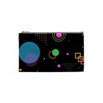 Colartive, Aesthetic, Amoled, Black, Colorful, Desenho Cosmetic Bag (Small)