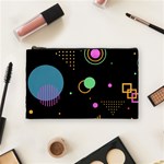 Colartive, Aesthetic, Amoled, Black, Colorful, Desenho Cosmetic Bag (Medium)