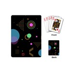 Colartive, Aesthetic, Amoled, Black, Colorful, Desenho Playing Cards Single Design (Mini)