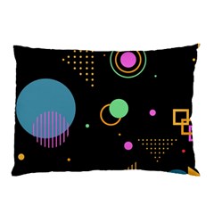 Colartive, Aesthetic, Amoled, Black, Colorful, Desenho Pillow Case (Two Sides) from ArtsNow.com Front