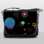 Colartive, Aesthetic, Amoled, Black, Colorful, Desenho Messenger Bag