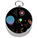 Colartive, Aesthetic, Amoled, Black, Colorful, Desenho Silver Compasses