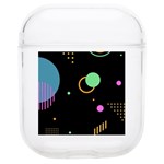 Colartive, Aesthetic, Amoled, Black, Colorful, Desenho Soft TPU AirPods 1/2 Case