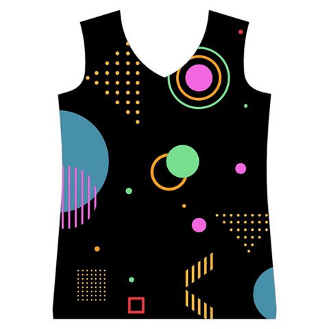 Colartive, Aesthetic, Amoled, Black, Colorful, Desenho Women s Basketball Tank Top from ArtsNow.com Front