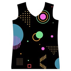 Colartive, Aesthetic, Amoled, Black, Colorful, Desenho Women s Basketball Tank Top from ArtsNow.com Front