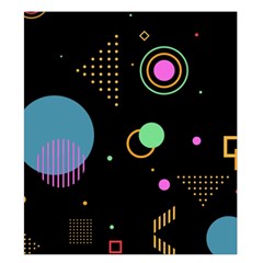 Colartive, Aesthetic, Amoled, Black, Colorful, Desenho Duvet Cover Double Side (King Size) from ArtsNow.com Back