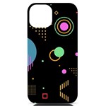 Colartive, Aesthetic, Amoled, Black, Colorful, Desenho iPhone 14 Black UV Print Case