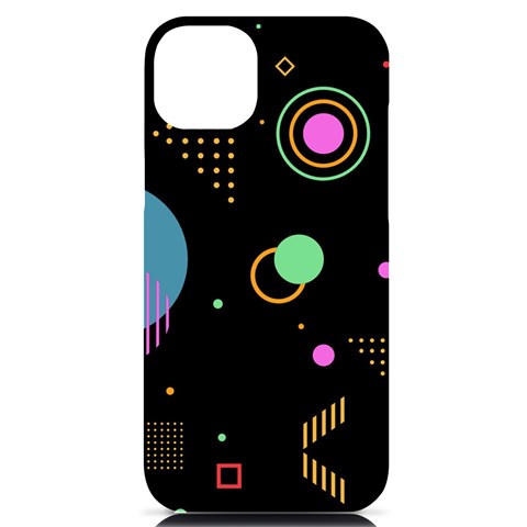 Colartive, Aesthetic, Amoled, Black, Colorful, Desenho iPhone 14 Plus Black UV Print Case from ArtsNow.com Front