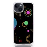 Colartive, Aesthetic, Amoled, Black, Colorful, Desenho iPhone 14 TPU UV Print Case