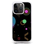 Colartive, Aesthetic, Amoled, Black, Colorful, Desenho iPhone 14 Pro TPU UV Print Case