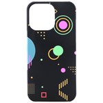 Colartive, Aesthetic, Amoled, Black, Colorful, Desenho iPhone 15 Pro Max Black UV Print PC Hardshell Case