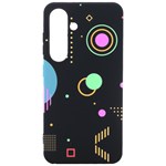 Colartive, Aesthetic, Amoled, Black, Colorful, Desenho Samsung Galaxy S24 6.2 Inch Black TPU UV Case