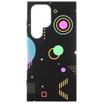 Colartive, Aesthetic, Amoled, Black, Colorful, Desenho Samsung Galaxy S24 Ultra 6.9 Inch Black TPU UV Case