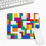 Colorful Bricks, Bricks, Colorful, Colors, Games, Lego, Rainbow Small Mousepad