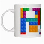 Colorful Bricks, Bricks, Colorful, Colors, Games, Lego, Rainbow White Mug