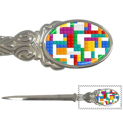 Colorful Bricks, Bricks, Colorful, Colors, Games, Lego, Rainbow Letter Opener from ArtsNow.com Front