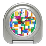 Colorful Bricks, Bricks, Colorful, Colors, Games, Lego, Rainbow Travel Alarm Clock