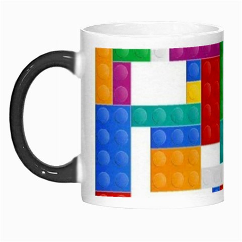 Colorful Bricks, Bricks, Colorful, Colors, Games, Lego, Rainbow Morph Mug from ArtsNow.com Left