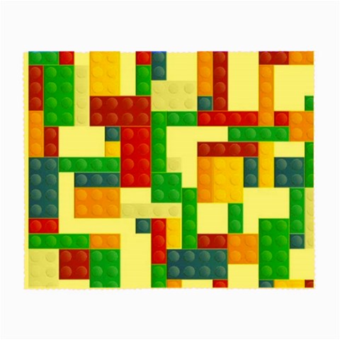 Colorful Bricks, Bricks, Colorful, Colors, Games, Lego, Rainbow Small Glasses Cloth from ArtsNow.com Front