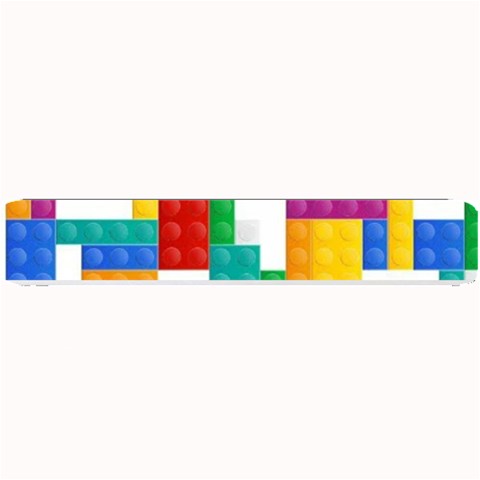 Colorful Bricks, Bricks, Colorful, Colors, Games, Lego, Rainbow Small Bar Mat from ArtsNow.com 24 x4  Bar Mat