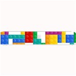 Colorful Bricks, Bricks, Colorful, Colors, Games, Lego, Rainbow Small Bar Mat