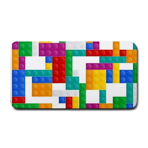 Colorful Bricks, Bricks, Colorful, Colors, Games, Lego, Rainbow Medium Bar Mat from ArtsNow.com 16 x8.5  Bar Mat