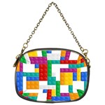 Colorful Bricks, Bricks, Colorful, Colors, Games, Lego, Rainbow Chain Purse (One Side)