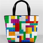 Colorful Bricks, Bricks, Colorful, Colors, Games, Lego, Rainbow Bucket Bag