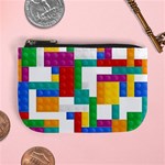 Colorful Bricks, Bricks, Colorful, Colors, Games, Lego, Rainbow Mini Coin Purse