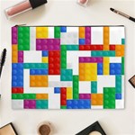 Colorful Bricks, Bricks, Colorful, Colors, Games, Lego, Rainbow Cosmetic Bag (XL)